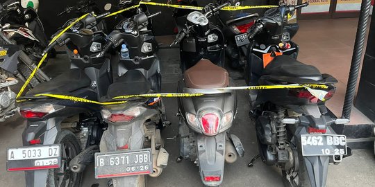 Gara-Gara Sinyal GPS Motor, Empat Pelaku Curanmor di Tangerang Ditangkap Polisi