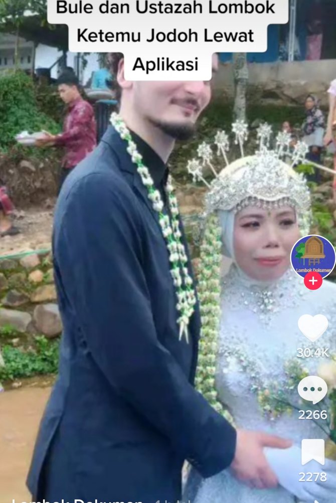 viral kisah ustazah lombok nikah dengan bule ketemu via aplikasi