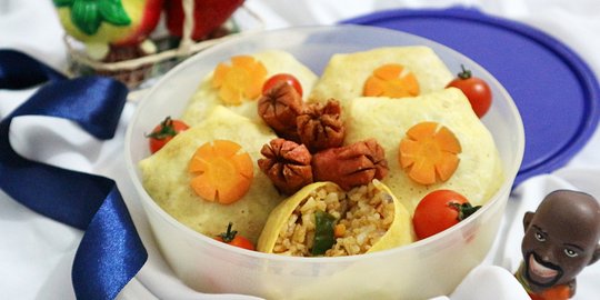 Resep Omuraisu Balls, Nasi Omelet Bite Size yang Cocok untuk Bekal