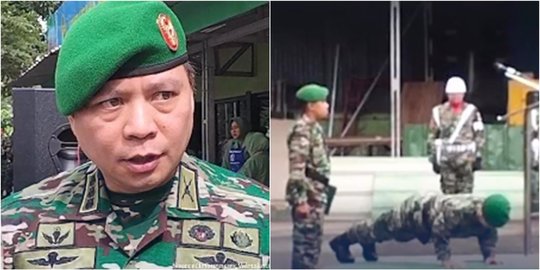Jejak Sangar Kolonel Frega Wenas di Medan Tempur, Dandim TNI Push Up Depan Prajurit