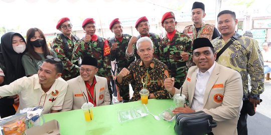 Hadir di Muktamar Pemuda Muhammadiyah, Ganjar Diteriaki Presiden Oleh Kader