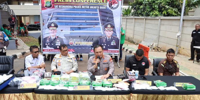 23,025 Kg Sabu dan 80 Ribu Ekstasi Dimusnahkan