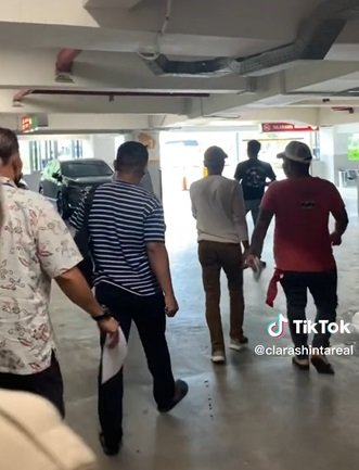 video viral debt collector rampas mobil tiktokers