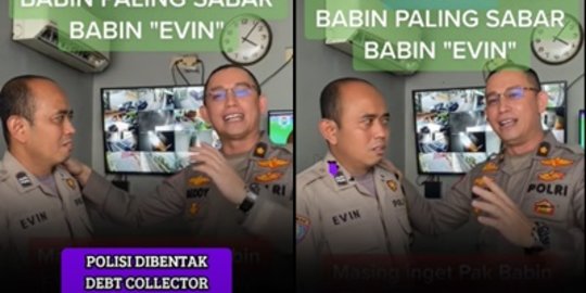 Polisi Tenang Dibentak Debt Collector Didatangi Perwira 'Ratakan', Diacungi Jempol