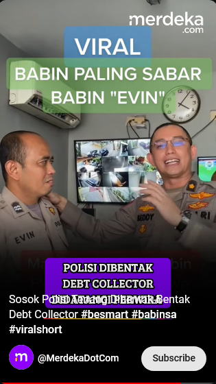 polisi tenang dibentak debt collector didatangi perwira 039ratakan039