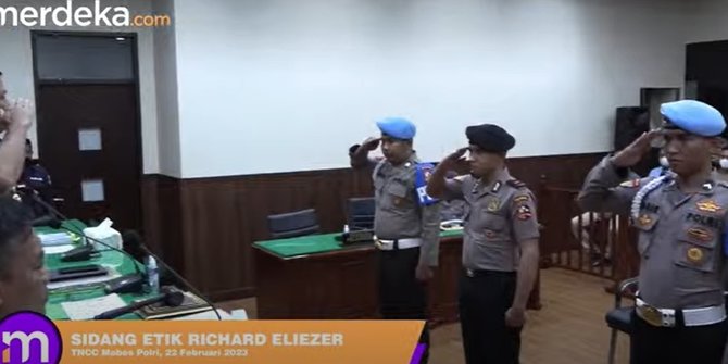VIDEO: Tegang, Momen Polri Putuskan Eliezer Tetap Anggota Polisi di Sidang Etik