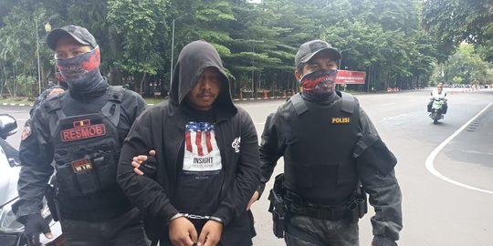 Tampang Debt Collector yang Caci Maki Polisi, Ditangkap di Maluku