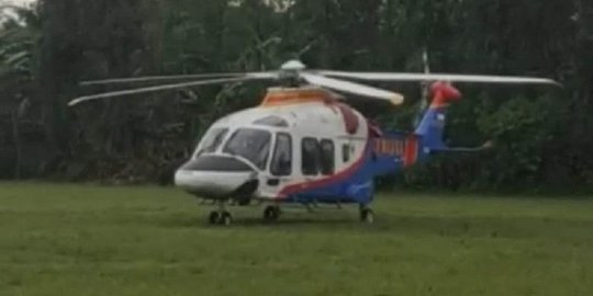 Penjelasan Polisi Penyebab Helikopter Kapolda Jatim Mendarat Darurat di Tulungagung