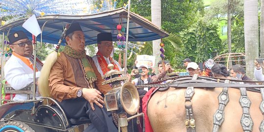 Andong Ditumpangi Anies Baswedan Kudanya Sempat Mogok, Tak Mau Maju