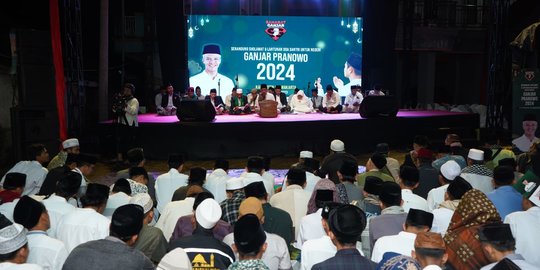 Ulama dan Santri di Purwakarta Doakan Ganjar Pranowo Jadi Presiden 2024