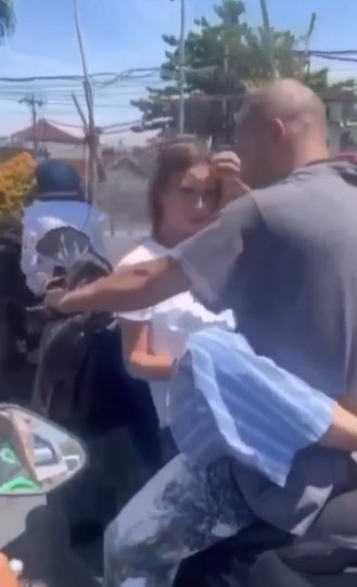 video meresahkan pasangan bule di bali saat berkendara aksinya ramai jadi sorotan