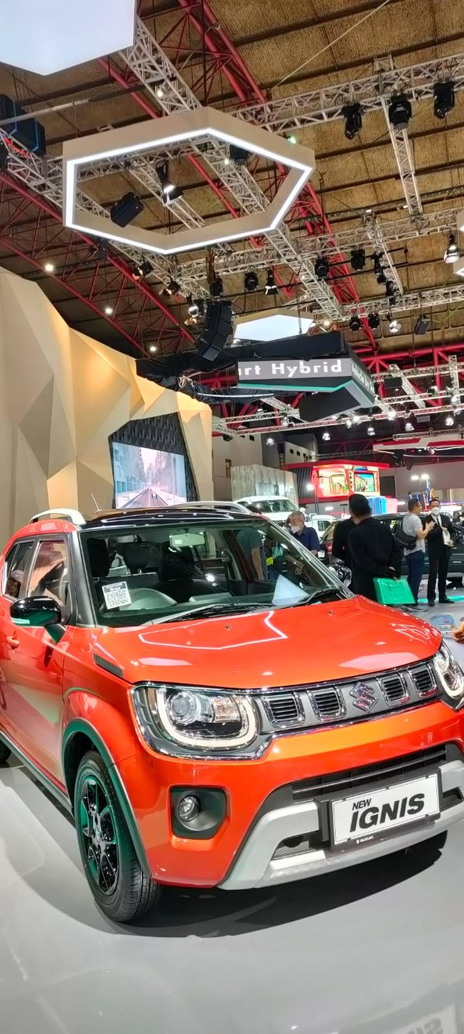 new suzuki ignis di pameran iims 2023