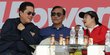 Gaya Erick Thohir, Luhut dan Puan Nonton Balapan F1 Powerboat di Danau Toba