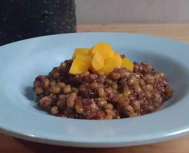 bubur kacang hijau ketan hitam