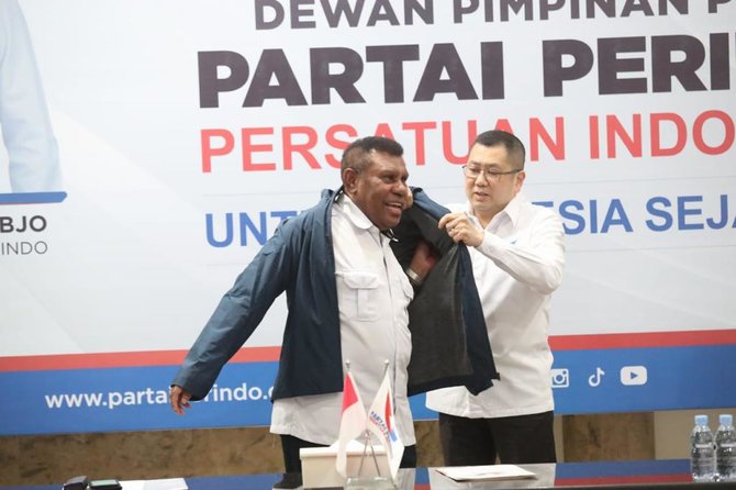 ali hamdan bogra jadi ketua perindo papua barat daya