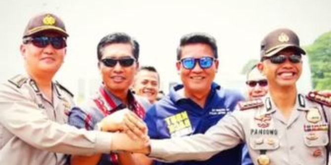 Dulu Sama-sama Kombes saat Foto Bareng, Kini 4 Akpol 91 ini Beda Bintang di Pundak