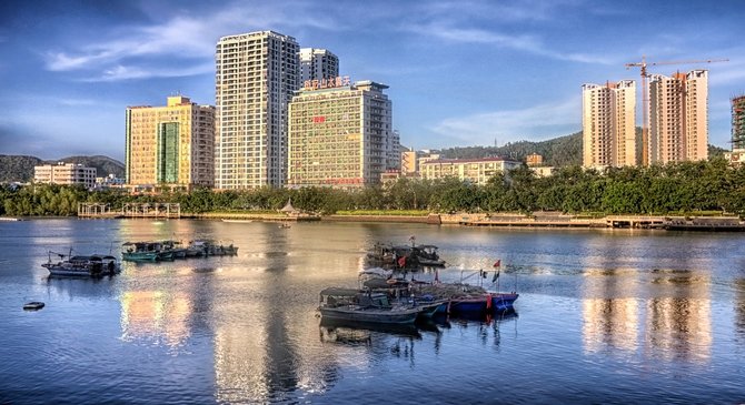 pelabuhan di hainan china
