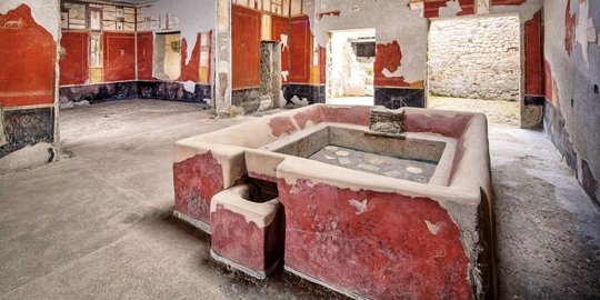 Toko Laundry di Pompeii Terkubur 2000 Tahun, Ungkap Cara Orang Romawi Cuci Pakaian