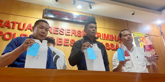 Kasus Miras Oplosan Maut di Makassar, Polisi Sebut Tidak Ada Paksaan kepada Korban