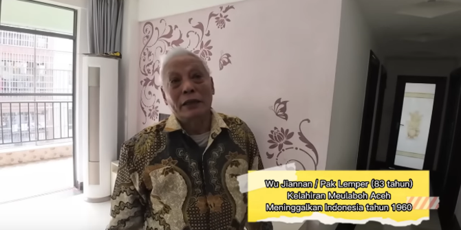 Cerita Orang Indonesia Jadi WNA, Ikut Ayah Tiri Tionghoa ke China Karena Dianggap PKI