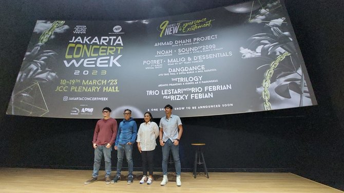 jakarta concert week 2023 hadir di pameran otomotif gjaw di jcc senayan jakarta