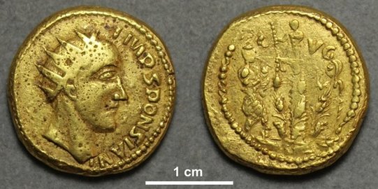 Koin Romawi Berusia 1700 Tahun yang Dianggap Palsu Ungkap Tokoh Sejarah yang Hilang