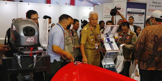 Hadiri Rakornas Kebencanaan, Ganjar Usul Ada Dana Abadi Penanggulangan Bencana