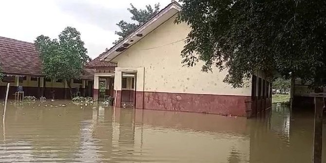 Banjir di Kabupaten Bekasi, 40 Sekolah Terendam Ganggu Aktivitas Belajar Mengajar