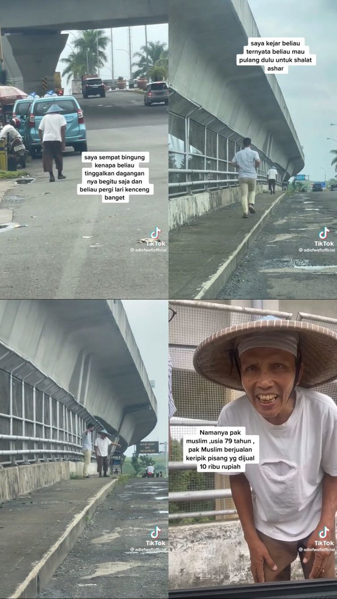 kisah pak muslim pedagang yang selalu pulang di waktu salat meski dagangan belum laku