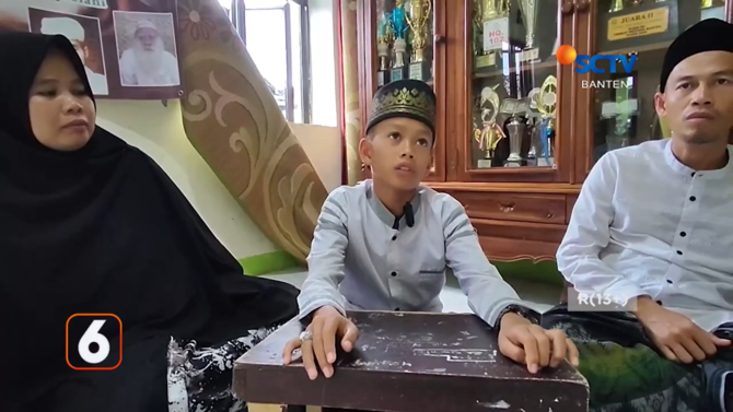 qori cilik berprestasi asal kota serang