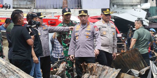 Kapolri Ungkap 3 Warga Dilaporkan Hilang saat Kebakaran Depo Pertamina Plumpang