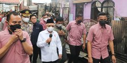 Wapres Ma'ruf, Erick Thohir dan Kapolri Tinjau Lokasi Kebakaran Depo Pertamina