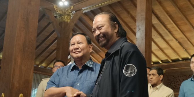 Prabowo Dan Surya Paloh Sepakat Berbeda Jalan Di Pemilu 2024 | Merdeka.com