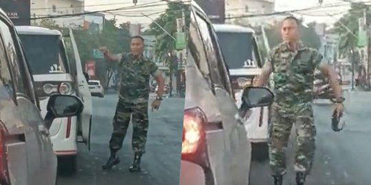 Keributan Anggota TNI dengan Warga di Jalan Kota Semarang Berakhir Damai