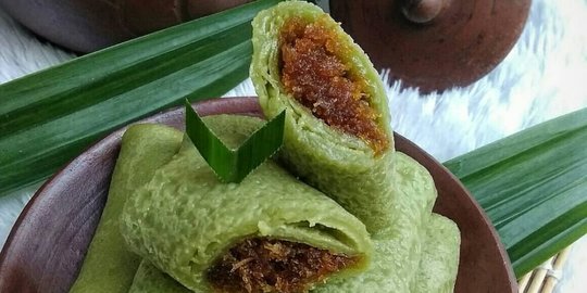 5 Resep Dadar Gulung Pandan Isi Kelapa, Enak dan Mudah Dibuat