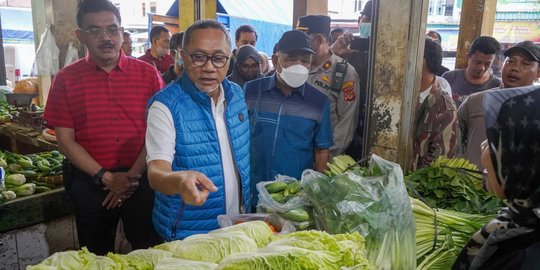 Mendag Zulhas Jamin Stok Pangan Aman Jelang Ramadan 2023