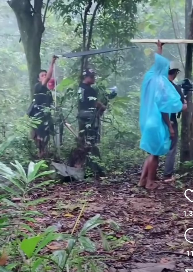 syuting di hutan ini momen perjuangan kru dan pemain cinta setelah cinta