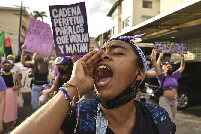 unjuk rasa warnai hari perempuan internasional di sejumlah negara