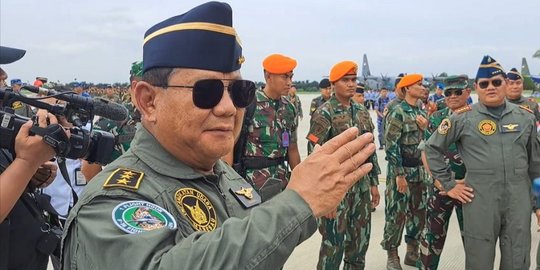 Jajal Pesawat Tempur & Dapat Brevet Wing, Prabowo Kenang Cita-Cita jadi Pilot TNI AU