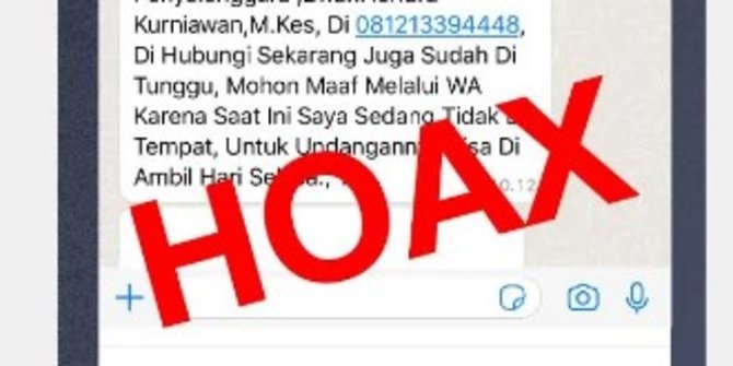 Tidak Benar Dinkes DKI Undang Rapat Kinerja di Hotel Semarang