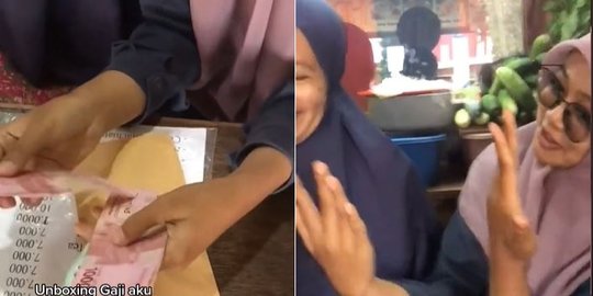 Viral Momen Bahagia Seorang Guru Honorer Saat Terima Gaji Ternyata Segini Jumlahnya 