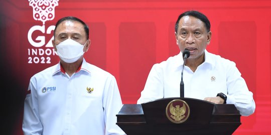 Zainudin Amali Antar Surat Pengunduran Diri sebagai Menpora ke Mensesneg