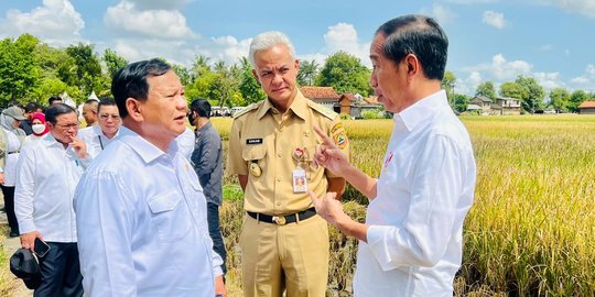 Jokowi Akrab Bareng Prabowo-Ganjar di Jateng, Sinyal Dukungan Menuju Pilpres?