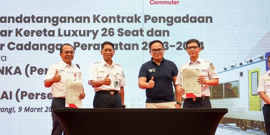 KCI Beli 16 Kereta Baru Buatan INKA Senilai Rp4 Triliun