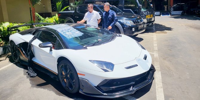 Polda Bali Amankan Lamborghini Berpelat "Domogatsky", Mobil Terdaftar di Bandung