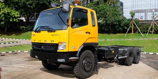 Incar Sektor Pertambangan, Mitsubishi Fuso Siapkan Truk Baru Seri Fighter X di April