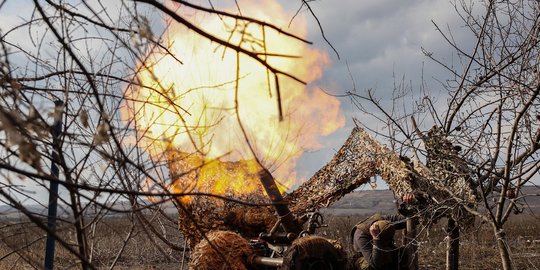 Gerilya Tentara Ukraina di Garis Depan Hadapi Invasi Rusia