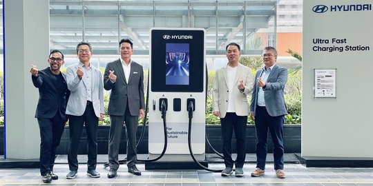 Hyundai Bangun Ultra Fast Charging di Plaza Indonesia