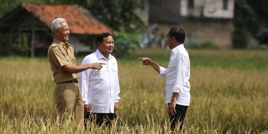 Presiden Jokowi Ingin Prabowo Pahami Masalah yang Dihadapi Petani di Lapangan