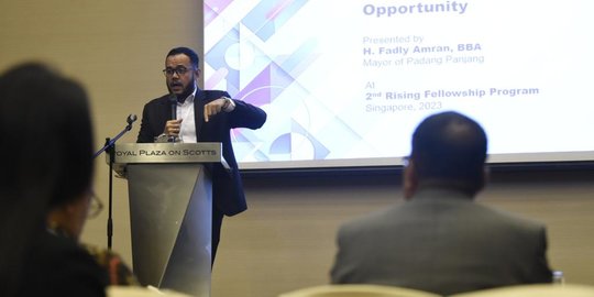 Wali Kota Fadly Amran Promosikan Padang Panjang di Singapura
